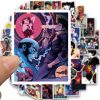 10 50pcs Cowboy Bebop Prints Stickers Graffiti Luggage Laptop Motorcycle Suitcase Skateboard Paper Bike Car New 3 - Cowboy Bebop Shop