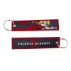 Anime Cowboy Bebop Embroidered Keys Tag Keychains Jet Tag for Women Keyring Car Keys Fashion Jewelry 1 - Cowboy Bebop Shop