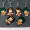 Anime Cowboy Bebop Keychain Cartoon Spike Spiegel Faye Valentine Enamel Keyring Men Women Fashion Trinket Jewelry 4 - Cowboy Bebop Shop