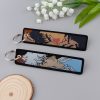 Berserk Cowboy Bebop Embroidered Keys Tag Keychains for Women Keyring Japanese Anime Car Keys Fashion Jewelry 4 - Cowboy Bebop Shop