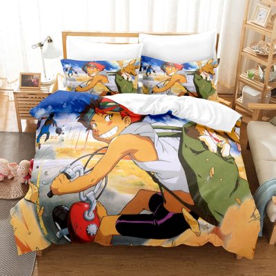 Cowboy Bebop Bedding Set Duvet Cover Pillowcases Twin Full Queen King Kids Teens Bed Linen 3D - Cowboy Bebop Shop