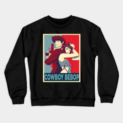 Cowboy Bebop Propaganda Crewneck Sweatshirt Official Haikyuu Merch