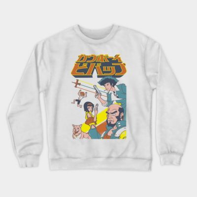 Space Cowboy Squadron Crewneck Sweatshirt Official Haikyuu Merch