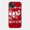 Bebop Noir White Phone Case Official Haikyuu Merch