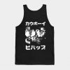 Bebop Noir White Tank Top Official Haikyuu Merch