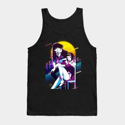 Spike Spiegel And Faye Valentine Cowboy Bebop Tank Top Official Haikyuu Merch