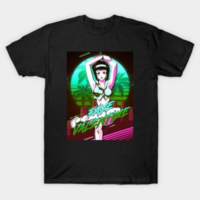 Faye Valentine Cowboy Bebop Anime 80S Vaporwave T-Shirt Official Haikyuu Merch