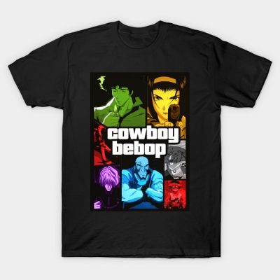 Cowboy Bebop Cover Art T-Shirt Official Haikyuu Merch