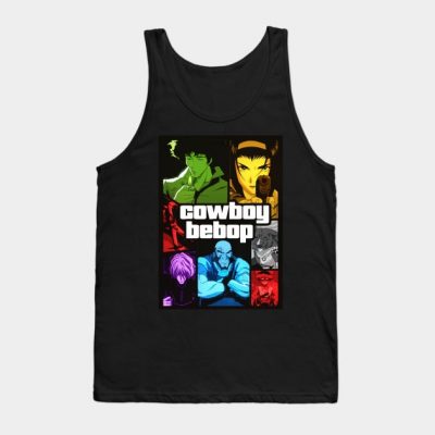 Cowboy Bebop Cover Art Tank Top Official Haikyuu Merch