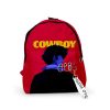 Harajuku Novelty Cowboy Bebop School Bags Notebook Backpacks Boys Girls 3D Print Oxford Waterproof Key Chain 4 - Cowboy Bebop Shop