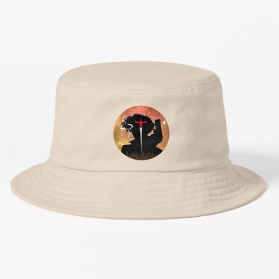 Cowboy Bebop Vintage Retro Spike Bucket Hat Official Cowboy Bebop Merch