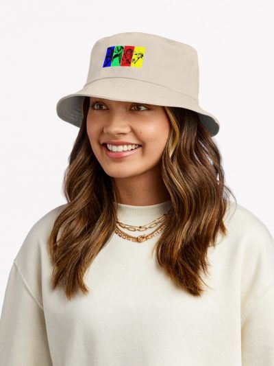 Cowboy Bebop Vintage Retro Bucket Hat Official Cowboy Bebop Merch