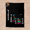 Cowboy Bebop Retro Throw Blanket Official Cowboy Bebop Merch