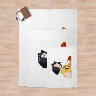 Cowboy Bebop Faye Throw Blanket Official Cowboy Bebop Merch