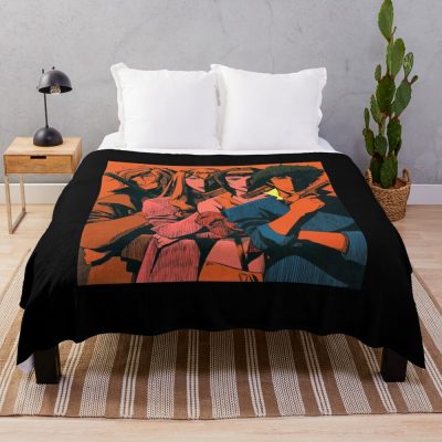 Cowboy Bebop Vintage Throw Blanket Official Cowboy Bebop Merch