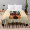 Cowboy Bebop Faye Vintage Throw Blanket Official Cowboy Bebop Merch