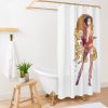 Cowboy Bebop Faye Shower Curtain Official Cowboy Bebop Merch