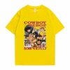 Anime Space Spike Japanese Manga Jet Faye T shirt Man Tees Merch Cool Cowboy Bebop Tshirt 3.jpg 640x640 3 - Cowboy Bebop Shop