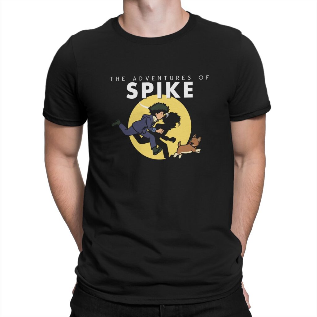 Cowboy Bebop Spike Anime Men s TShirt Running Fashion Polyester T Shirt Original Streetwear Hipster - Cowboy Bebop Shop
