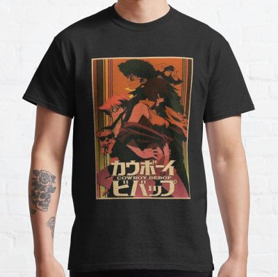 Cowboy Bebop Vintage T-Shirt Official Cow Anime Merch