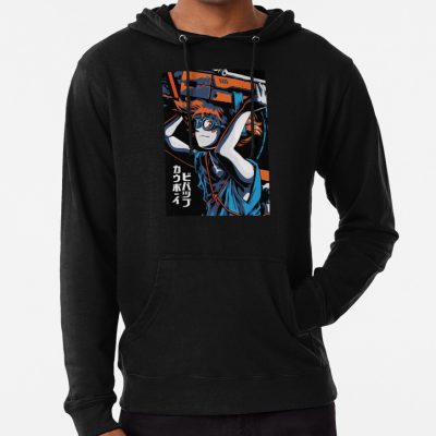 Cowboy Bebop Vintage Edward Colorful Hoodie Official Cow Anime Merch