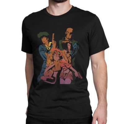 Cowboy Bebop Anime T Shirt Men Space Spike Jet Faye Casual 100 Cotton Tees Crew Neck 1024x1024 1 - Cowboy Bebop Shop