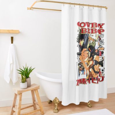 Colorful Bebop Shower Curtain