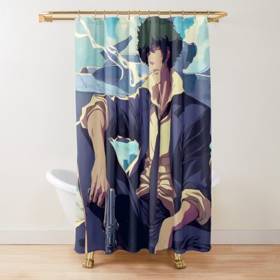 Cowboy Bebop Anime Inspired Art Exclusive Designs Shower Curtain