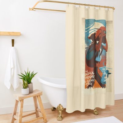 Ed And Ein Shower Curtain