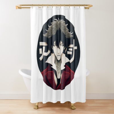 Japanese Anime Character Shower Curtain