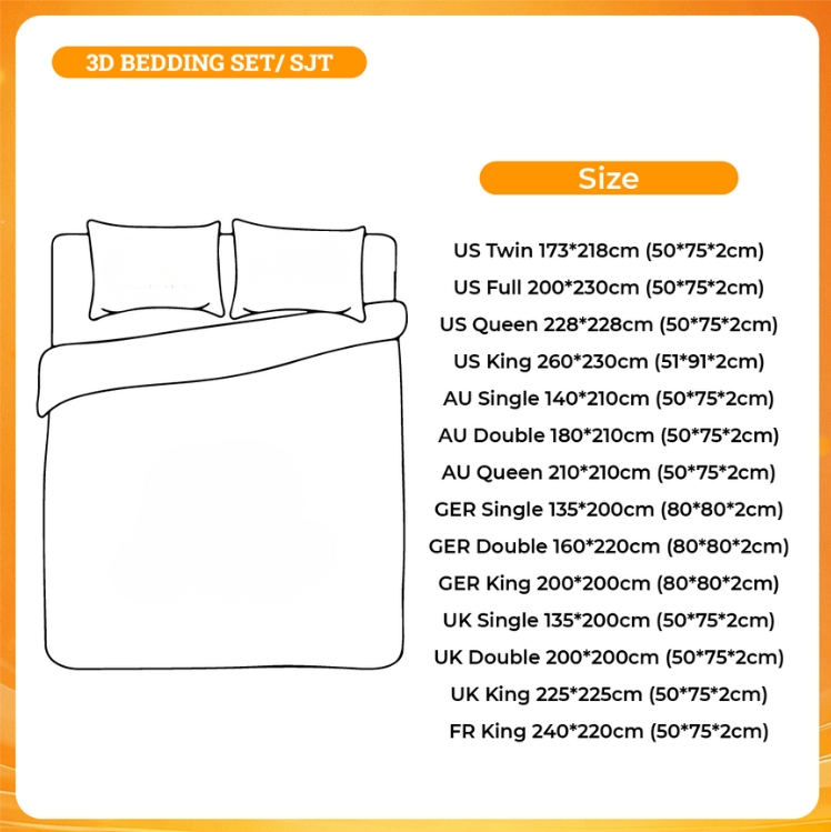 3D BEDDING SET - Cowboy Bebop Shop