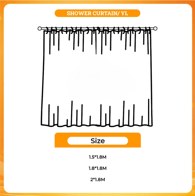 3D shower curtain - Cowboy Bebop Shop